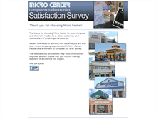 Tablet Screenshot of microcentersurveys.com